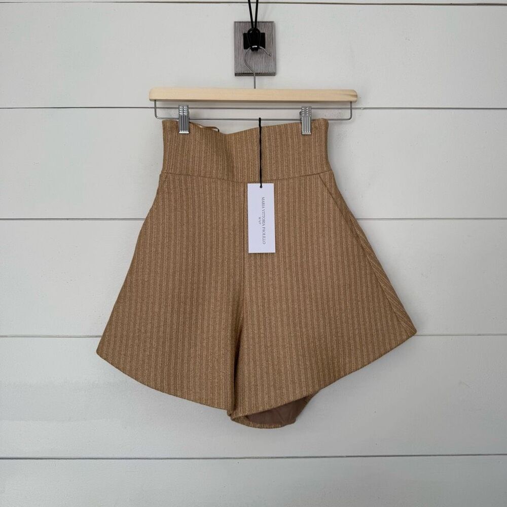 Maria Vittoria Paolillo Women’s 38 High Waist Shorts New